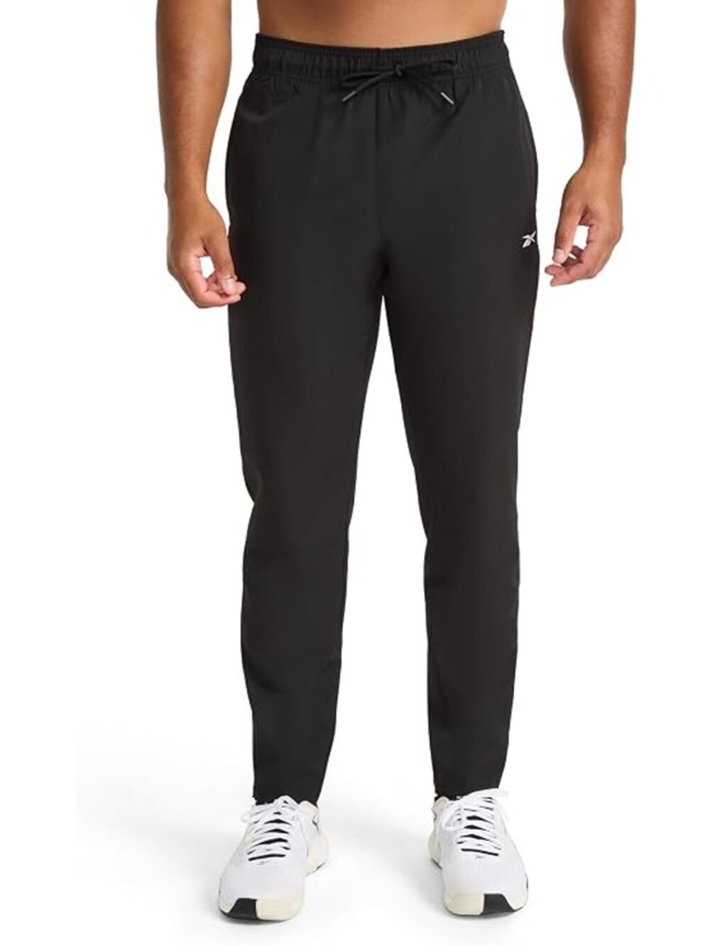 NWT New $70 Reebok Dominator Black Pants Size L